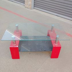 Red Coffee Table 
