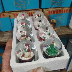 Mini Snow Globes  8 Per Box.2.00