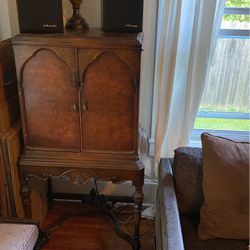 Radio Cabinet Antique