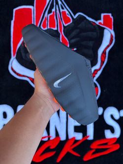 Nike mind slide “black chrome” men size 7