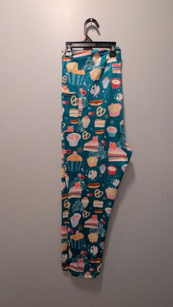LuLaRoe Dessert Leggings XL