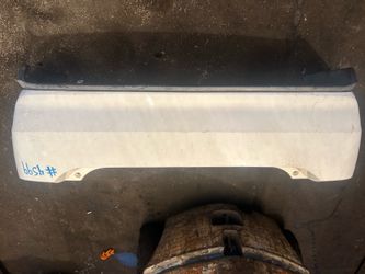 Toyota Prius Rear Bumper White 2004 - 2009 ; JC256