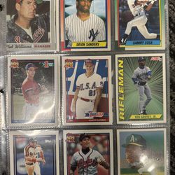 70-90s Baseball Trading Cards Vintage Rare Rookies