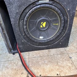 Kicker CompC 10" Enclosed Subwoofer