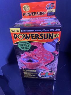 100W UVB LAMP $70/obo