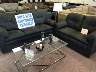 New sofa and loveseat