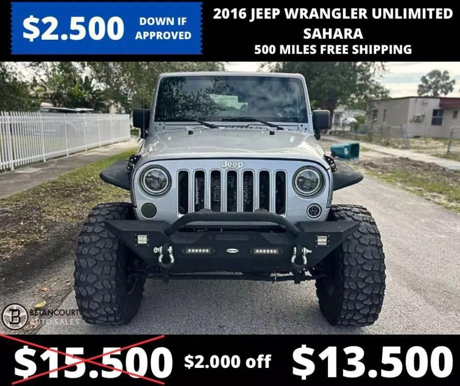 2016 Jeep Wrangler Unlimited