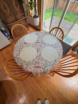 Small Round Dining Set