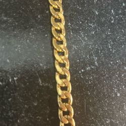 14 Karat Solid Gold Men’s Bracelet 