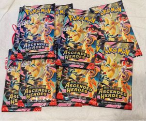 Pokemon ascended heroes single packs