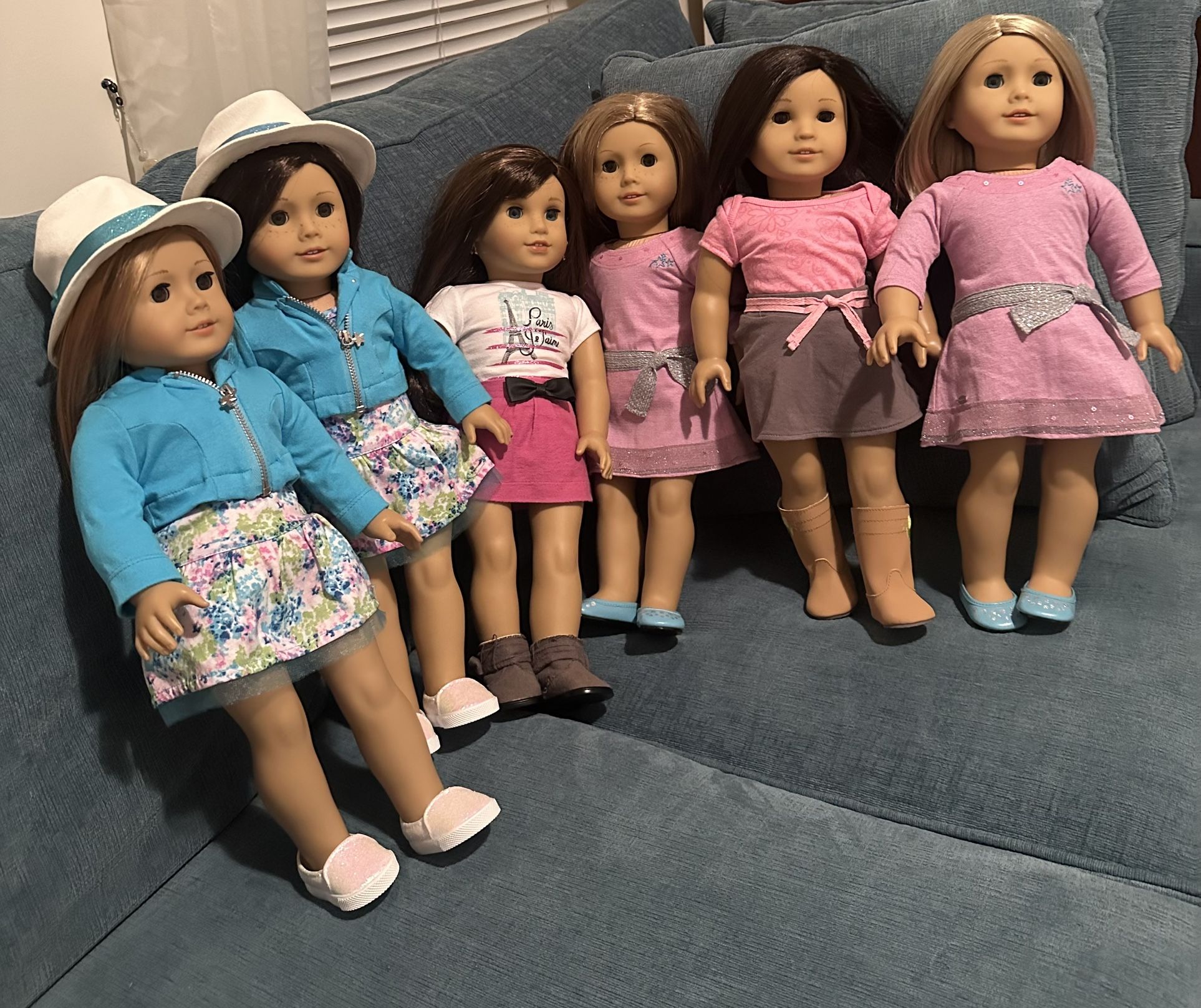 American Girl Dolls ($85 each doll)