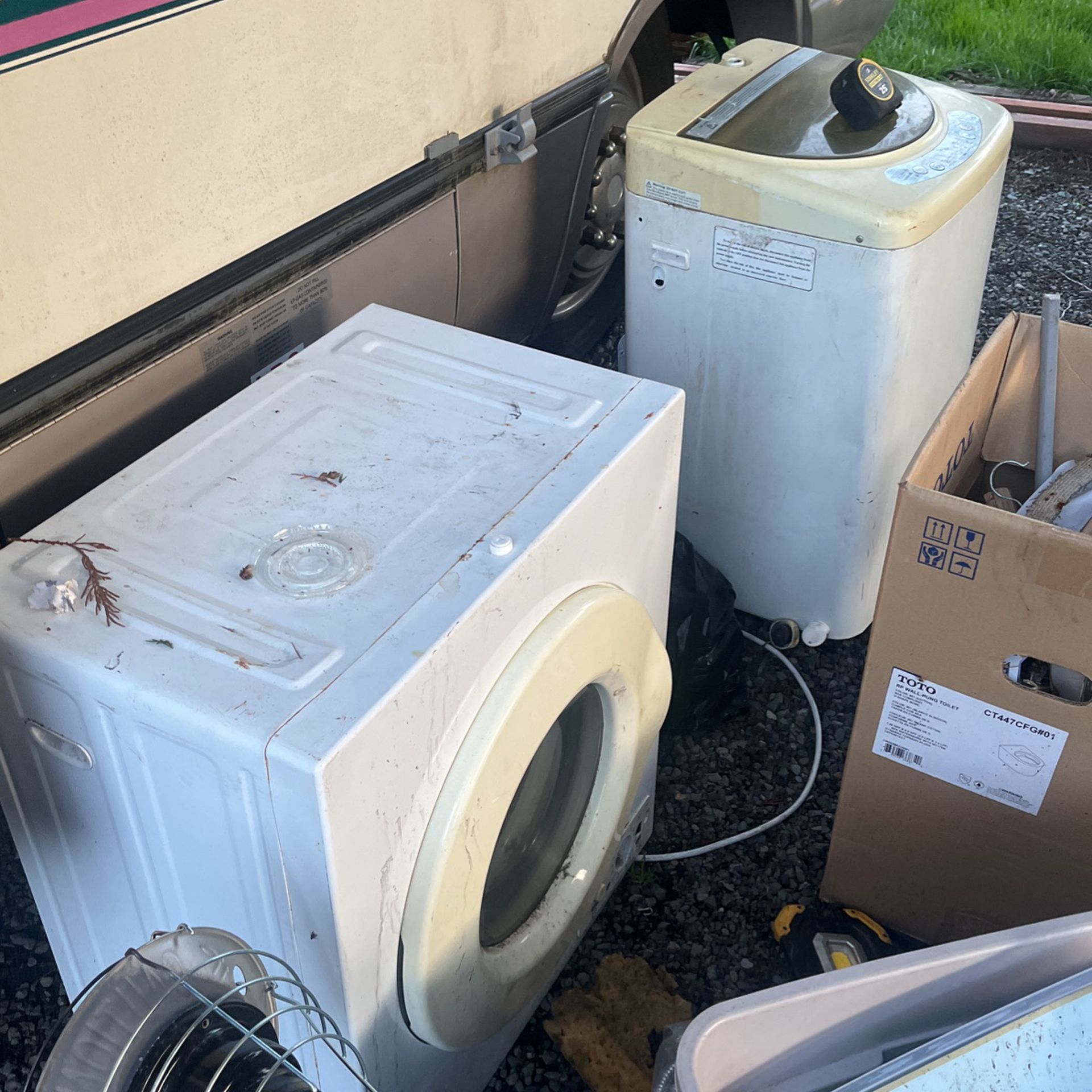 Portable Washer And Dryer Both Work 