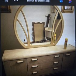 Wooden Oak BEDROOM SET