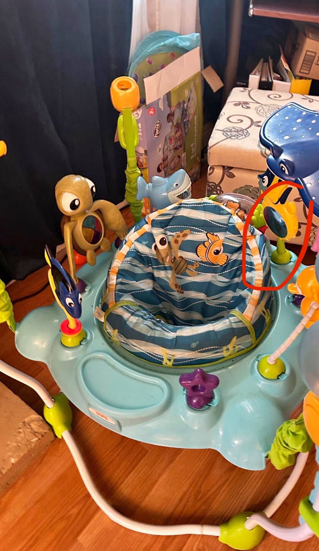 Disney Baby Finding Nemo, Dory Baby Jumper Activity set