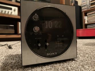 Sony flip clock