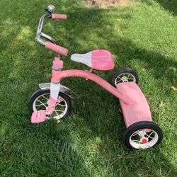 Pink Radio Flyer Tricycle 