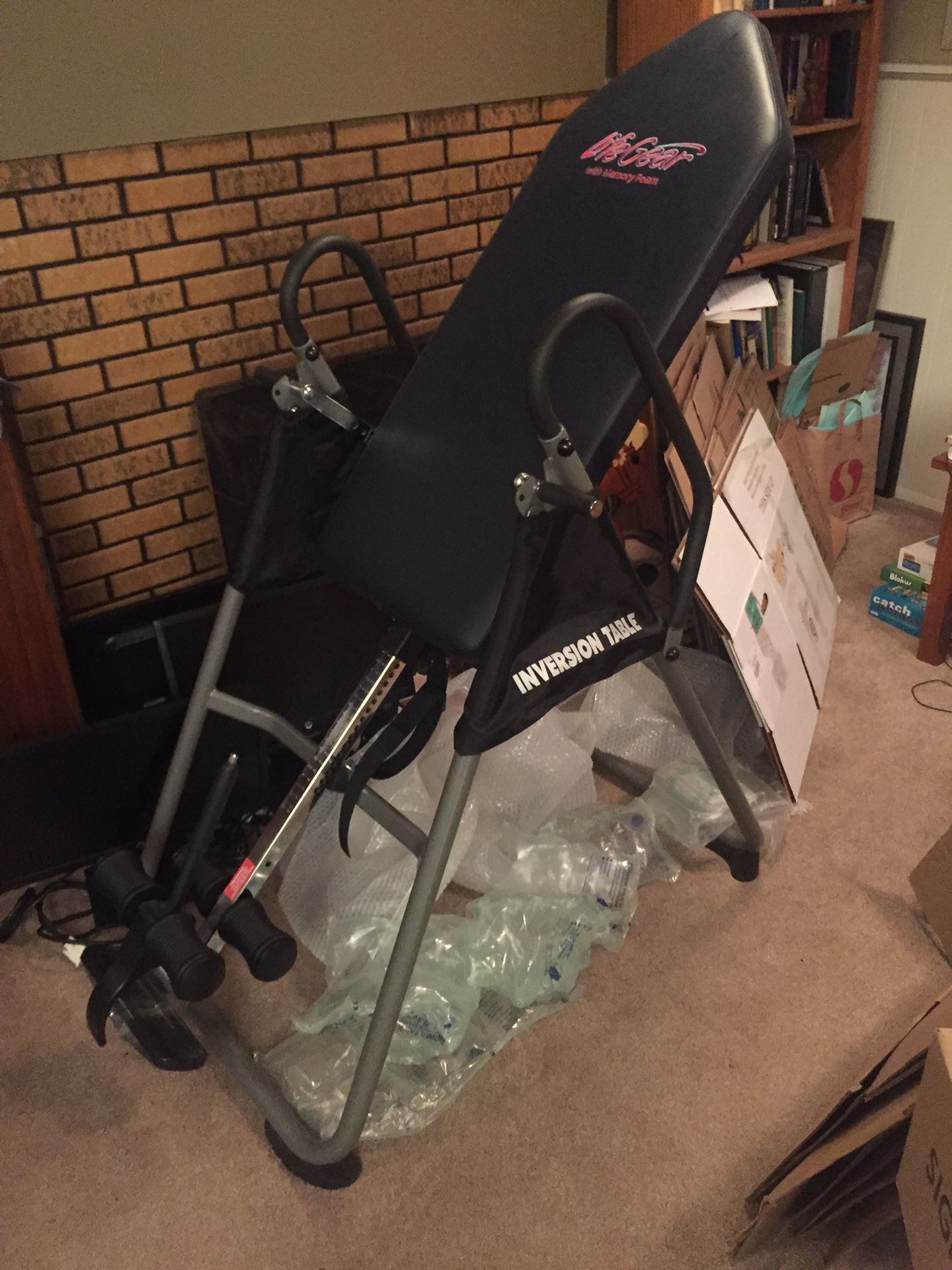 Lifegear inversion table model 75129