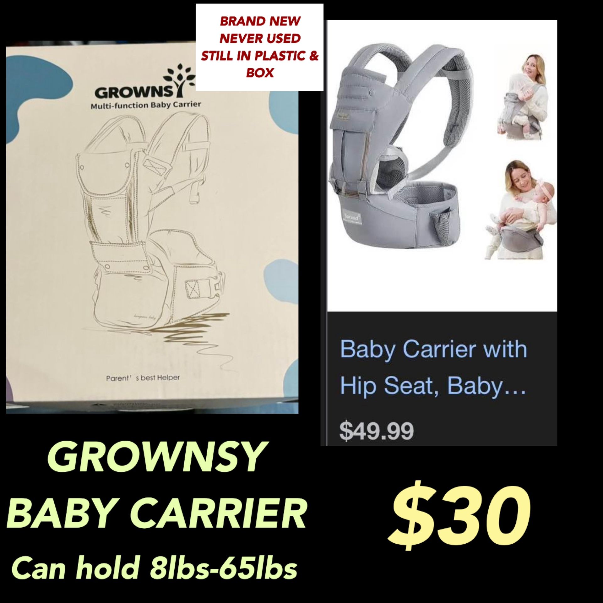 GROWNSY BABY CARRIER