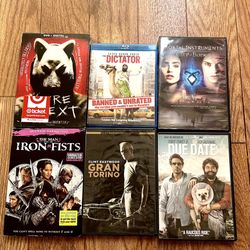 DVD Blu Ray Movies $2 Each Only 