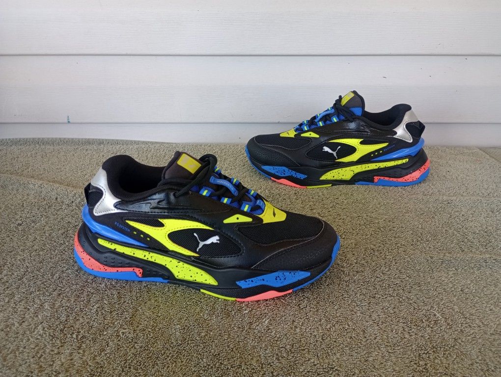 Puma Rs Fast Laser Shoes - 385135-01 size 4.5c