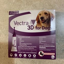 Vectra 3D For Dogs 3 Doses 56-95 Lbs