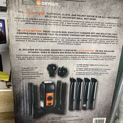 Compact Drying Solution for Footwear, Gloves, and Helmets by Little Hotties