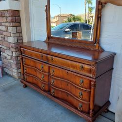 Dresser And Mirror