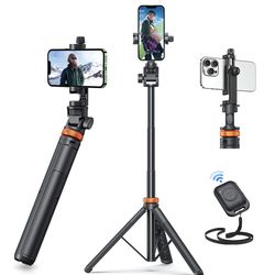 62” Phone Tripod Selfie Stick