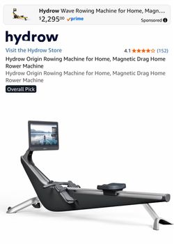 Hydrow Rowing Machine