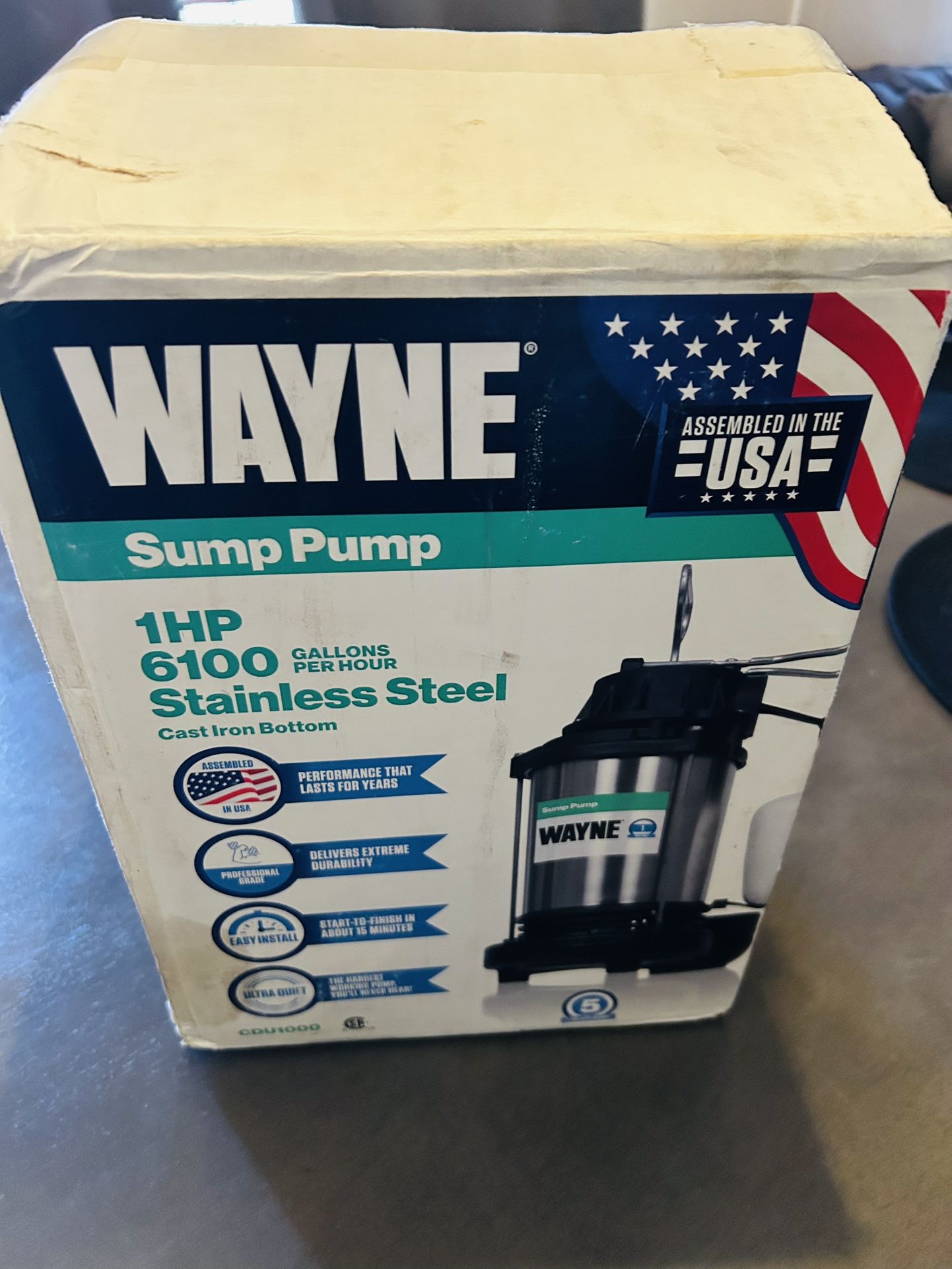 Brand New Wayne Sump Pump – Never Used!