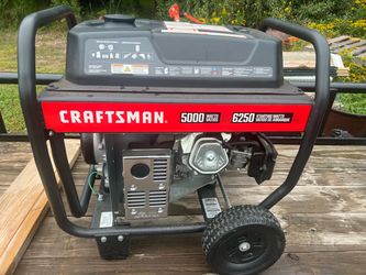 NEW Craftsman generator