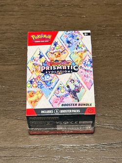 Pokémon Scarlet & Violet Prismatic Evolutions Booster Bundle
