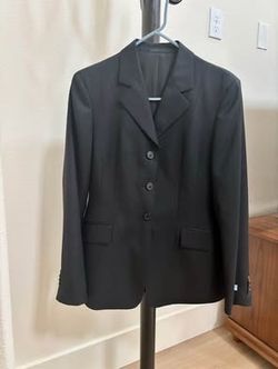 RJ Classics Essential Collection Show Coat – Black – Size 4 Regular