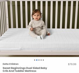 New Toddler Crib Foam Mattress