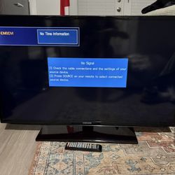 40” ish Samsung TV