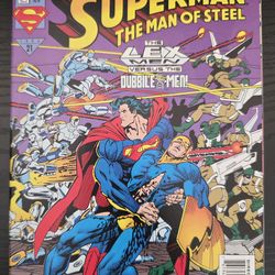 SUPERMAN THE MAN OF STEEL THE BATTLE FOR METROPOLIS! #34 1994 DC COMICS