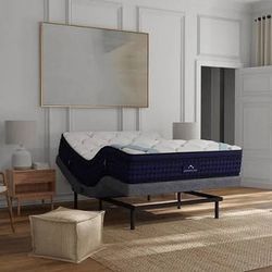 Hybrid Queen Bed + Adjustable Automated Frame