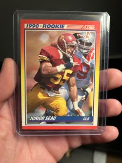 Junior Seau 1990 SCORE USC Rookie Card