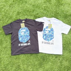 White bape tee