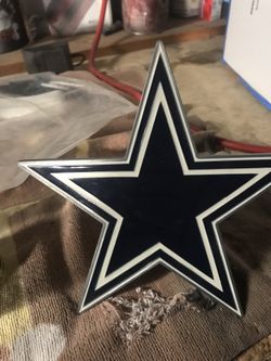 Dallas Cowboys tow-hitch cover