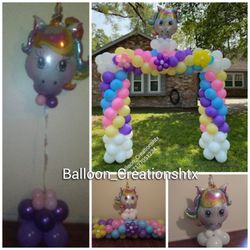 Unicorn balloon. Party Decorations