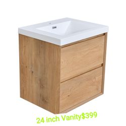 24 inch Vanity with Top  #70024 11.6