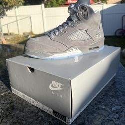 Jordan 5 Wolf Grey size 10