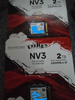 2TB NVME buy both get a free monitor and drone