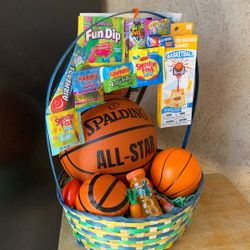 NBA BASKETBALL EASTER BASKET