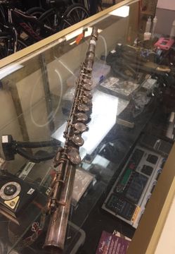 SILVER TONE FLUTE