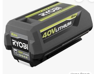 Ryobi 40v Battery
