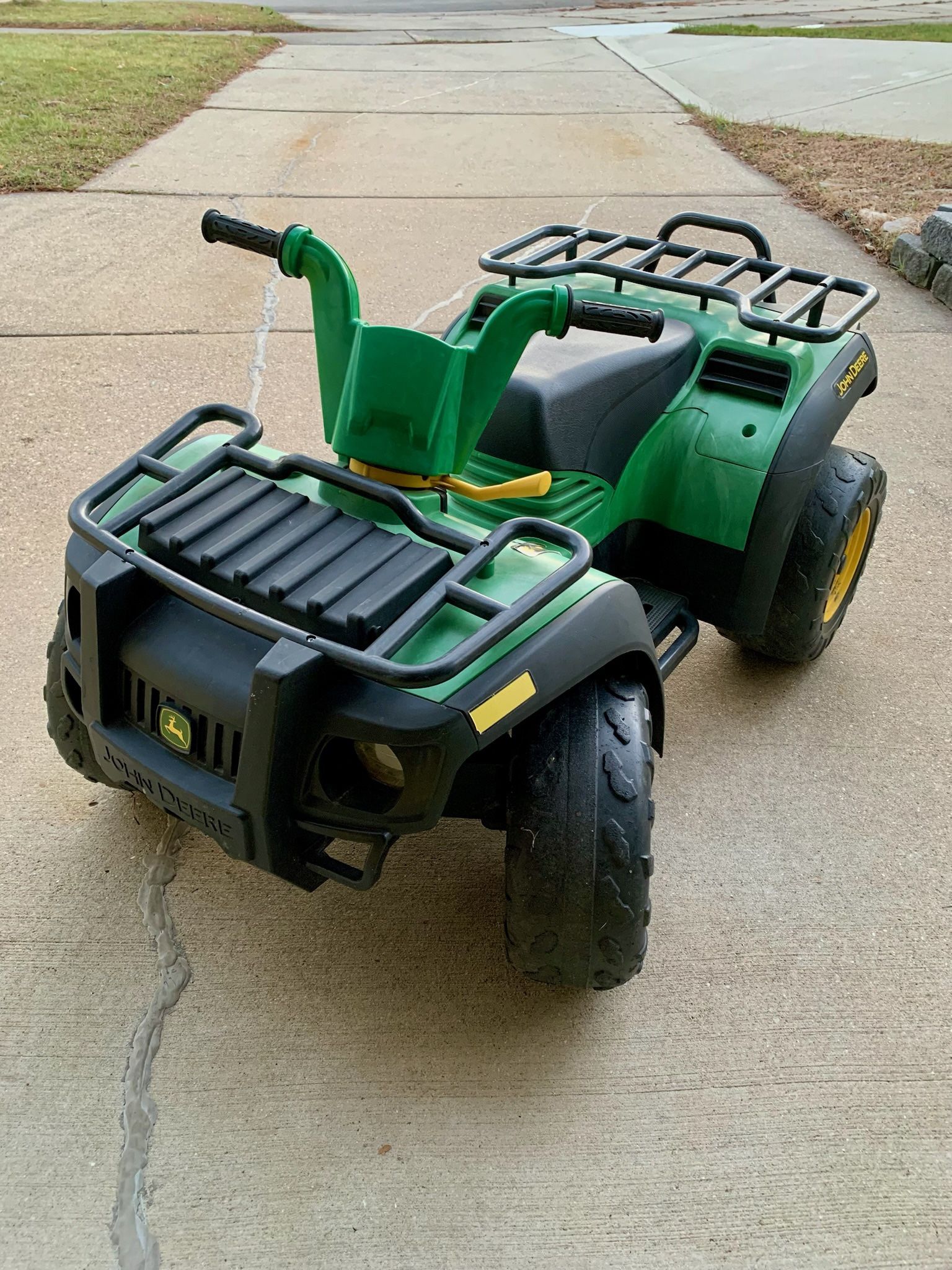 John Deere Ride-On Toy with 2 Batteries