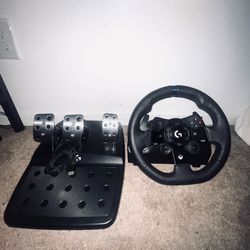 Logitech - G923 Racing Wheel and Pedals for PS5, PS4 and Windows - Black