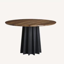 CB2 Dining Table And 4 Dining Chairs